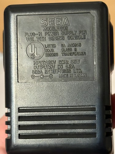SEGA Genesis Model MK-1602 AC Power Supply Adapter AND RF Switch *TESTED* - Picture 3 of 3