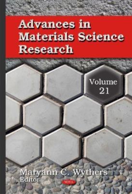 Advances in Materials Science Research, Hardcover by Wythers, Maryann C. (EDT...