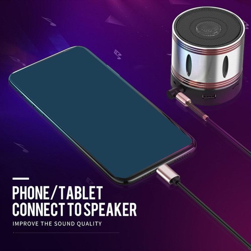 Kabel połączeniowy audio AUX typu C do 3,5 mm męski High-Fidelity Sound YS AUN XBX - Zdjęcie 3 z 16
