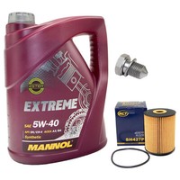 MotoröL ÖLfilter SH427P 5W40 5Liter + ÖLablassschraube FüR VW Phaeton Touareg