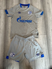 Schalke 04 FC 2018 2019 Auswärtstrikot Umbro Kit Kind Kid 9-10 Jahre Fußball Top