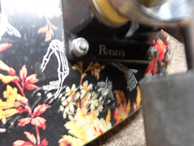 Limited Edition Penny Board Floral Skeleton Pattern Authentic 27in
