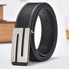 Luxury Designer Leather Belt Men Women Belt Buckle Waist Strap Belt for Jeans
