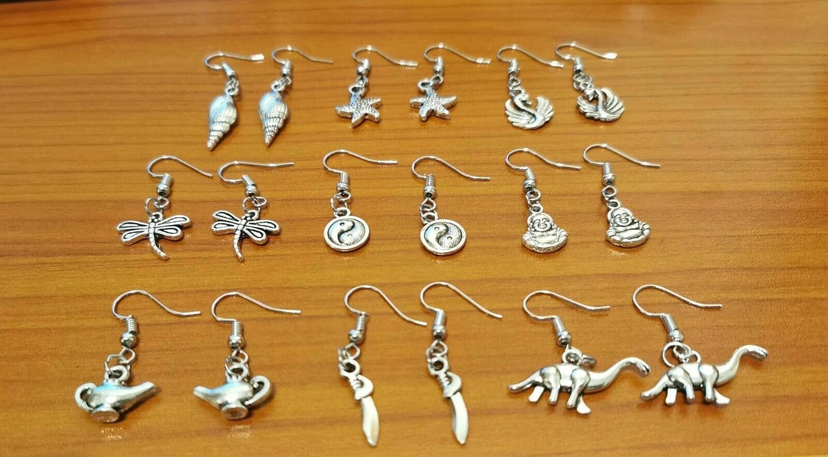KKJOY Orecchini Pendenti A Libellula In Acciaio Inox - Gioielli Elfici Per Donna Ipoallergenici