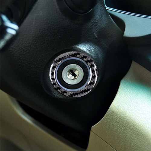 For Toyota Highlander Carbon Fiber Interior Ignition Switch Frame Cover Trim - Picture 5 of 10