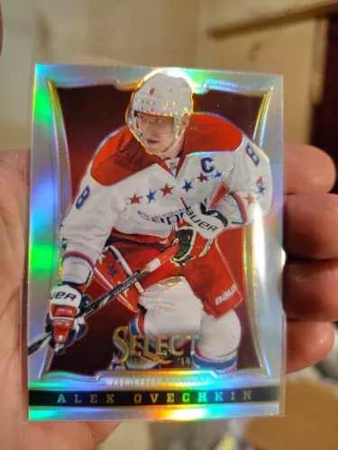 2013-14 Panini Select ALEX ALEXANDER OVECHKIN Silver Prizm Holo #46 Capitals JC