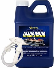Star Brite Ultimate Aluminum Cleaner  Restorer - Safely Clean Pontoon Boats,...