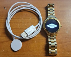 fossil q venture gold