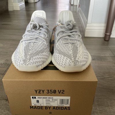 Size 8 - adidas Yeezy Boost 350 V2 Static Non-Reflective