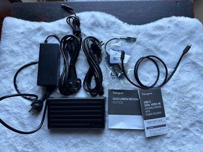 Targus USB-C Universal Dual Video 4K Docking Station Model DOCK180