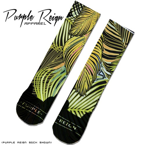 NIKE Lebron 10 X 2-Time Championship Pack Custom Premium Socks (ALL SZ) BEACH - 第 1/1 張圖片