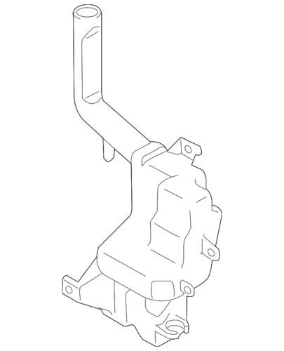 Depósito de lavaparabrisas para Mazda 2011-2014 Mazda2 (N/P DR62-67-481C)