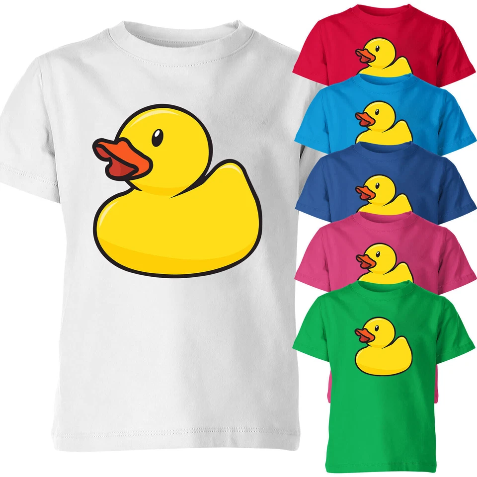 Rubber Duck Classic Kinder T-Shirt Jungen Mädchen Kinder Tee Oberteil