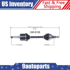 Fits 2001-2006 Pontiac Aztek Rendezvous 3.4L 3.5L AWD Front Right CV Axle Shaft