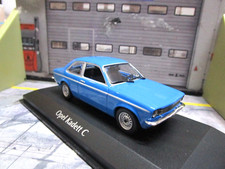 OPEL C Kadett Limousine Stufenheck 1974 blau blue Maxichamps Minichamps  1:43