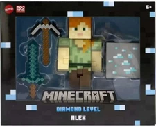 Minecraft Diamond Level Alex Action Figure