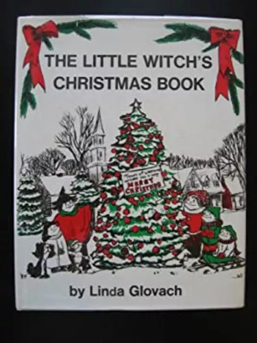 The Little Witch's Christmas Book Library Binding Linda Glovach