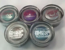 Maybelline Eye Studio 24hr Color Tattoo Eye Shadow*YOU CHOOSE* COMBINED SHIPPING