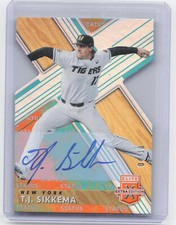 2019 Panini Elite Extra Edition #38 T.J. Sikkema Status Auto #/10