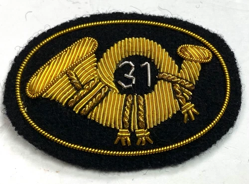 CIVIL WAR US UNION 31st INFANTRY HAT CAP KEPI INSIGNIA-SMALL