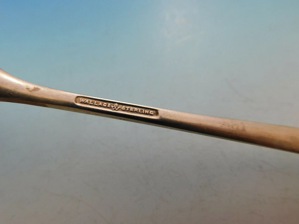 Ajuste(s) de lugar de tamaño regular de plata esterlina Royal Satin de Wallace 4 piezas Foto 4 de 4