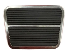 1967 68 69 70 71 72 CHEVY GMC TRUCK BRAKE CLUTCH RUBBER PEDAL PAD SS TRIM 60-66