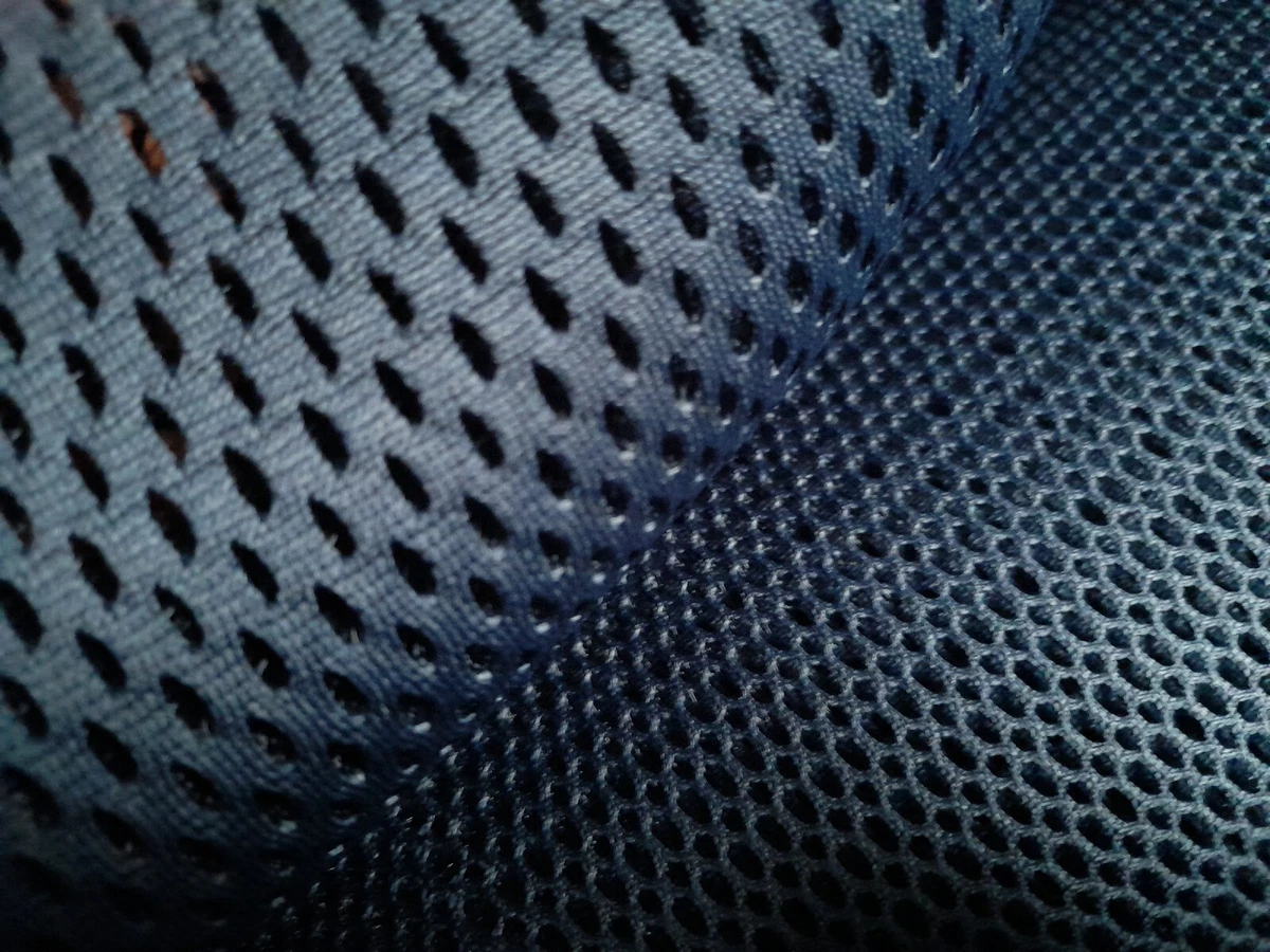 4mm* THICK - NAVY BLUE - 3D SPACER MESH FABRIC - SOFT - 145cm/58