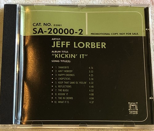 Kickin' It by Jeff Lorber Promotional Disc (CD, LN-MINT) (16 ...