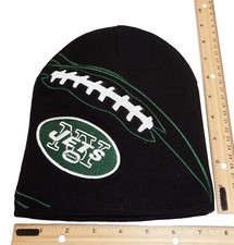 NFL New York NY Jets Football - Team Apparel Flare Beanie Cap - Unisex One Size