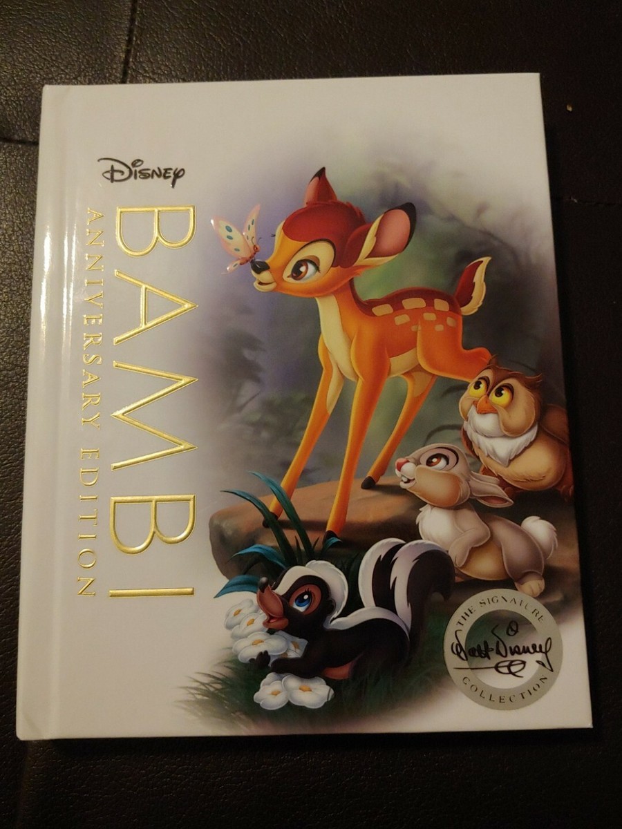 DISNEY BAMBI ANNIVERSARY EDITION BLU-RAY + DVD + 32 PG STORYBOOK
