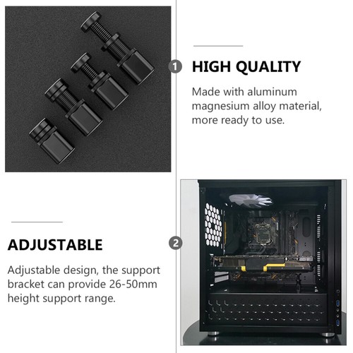 Graphics Card Bracket Adjustable Chassis Support Holder Gpu Brace Short - Imagen 12 de 12