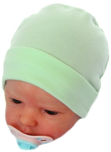 La Bortini Erstlingsm&uuml;tze M&uuml;tze F&uuml;r Neugeborene Babym&uuml;tze Baby Haube Gestreift Aus Reiner Baumwolle 32 34 36 38 40 42 S0l9d0ql