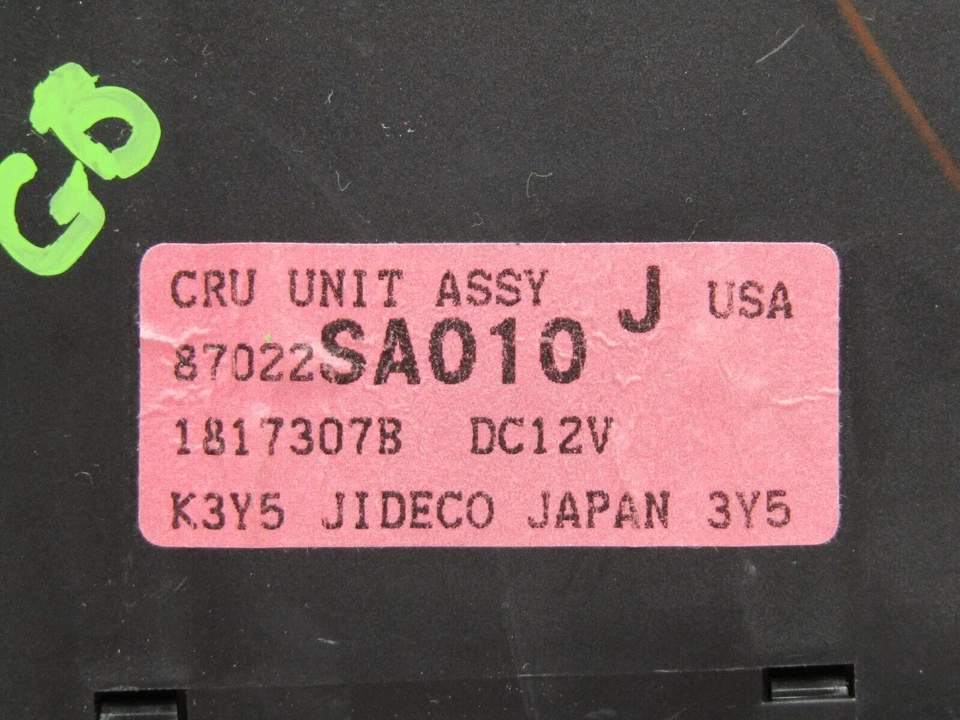 2003-2006 Subaru Forester Cruise Control módulo de controle de computador 87022SA010 FABRICANTE DE EQUIPAMENTO ORIGINAL - Imagem 2 de 4