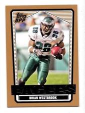 2007 Topps DPP Football Brian Westbrook Eagles #28 NRMT