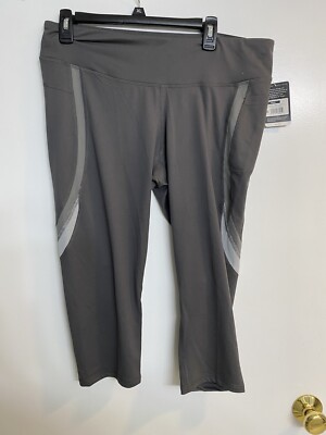 NWT C9 Champion Women s Leggings 20  Capri XXL Grey 