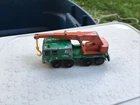 Vintage Matchbox Lesney 8 Wheel Crane No 30 Green Orange Made in England