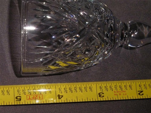 4 THOMAS WEBB "ST. ANDREWS" WINE GLASSES 4-7/8" EUC ENGLAND - Picture 5 of 6