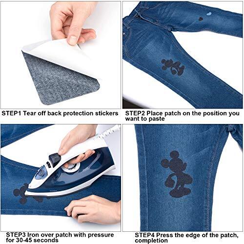 30 Parches De Estrella De 5 Puntos Para Ropa - Bordados En Negro, Ideales Para Personalizar Jeans, Sombreros Y Chaquetas
