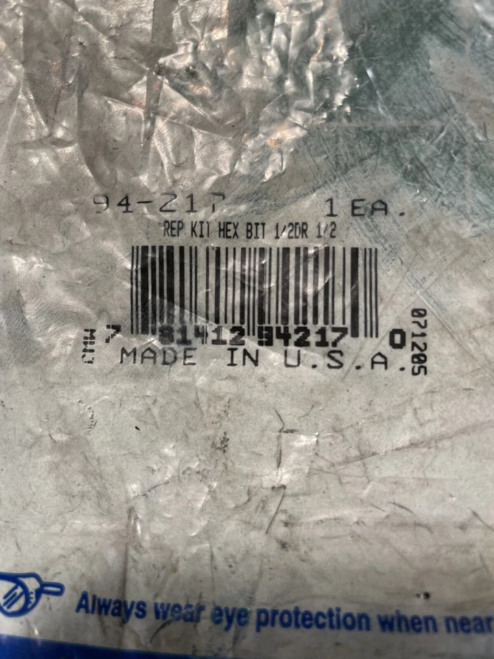 NIB Armstrong large hex (2) 1/2" 94-217 (1) 14mm 39-719 - Image 2 of 4