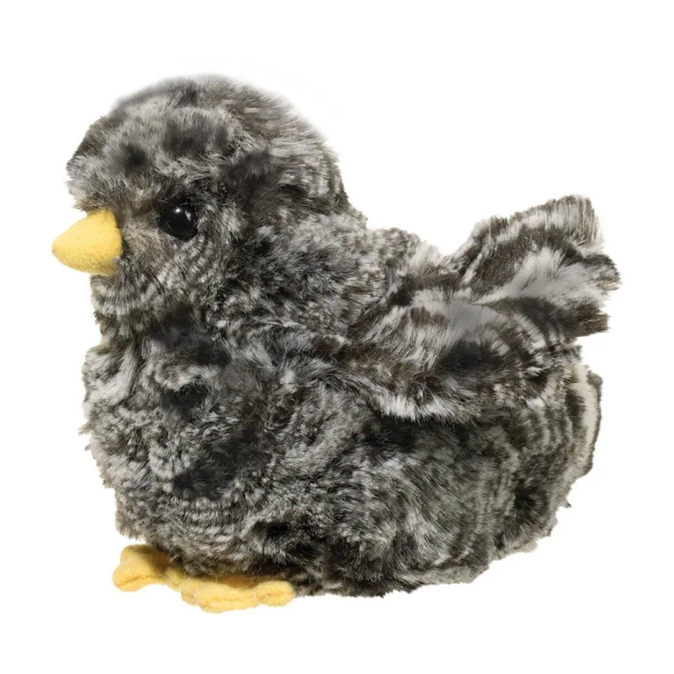 Plüsch Küken schwarz mini Kuscheltier Stofftier Huhn 11 cm Douglas Cuddle Toys