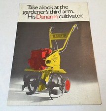 DANARM Coltivatore brochure/poster vendita vintage originale anni 60/70