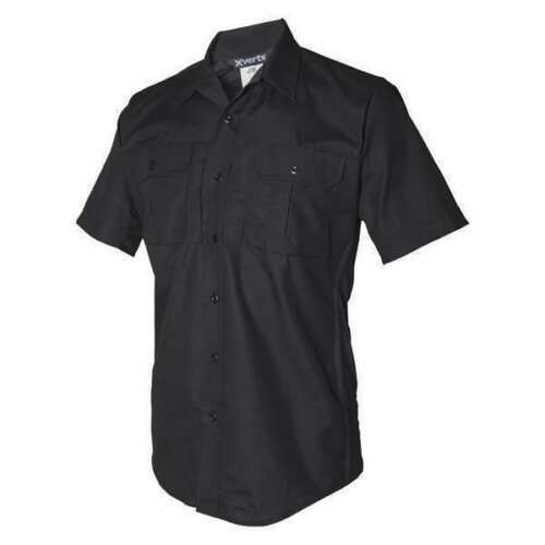 VERTX - Men's Tactical Shirt: Short Sleeve - VTX8100 Black SM - Picture 1 of 2