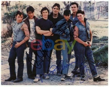 THE OUTSIDERS SIGNED AUTOGRAPHED CAST 8X10 PHOTO CRUISE-SWAYZE reprint