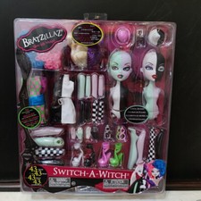 Bratzillaz Glam Gets Wicked Switch-A-Witch Toys 43 PCS IN LOOSE