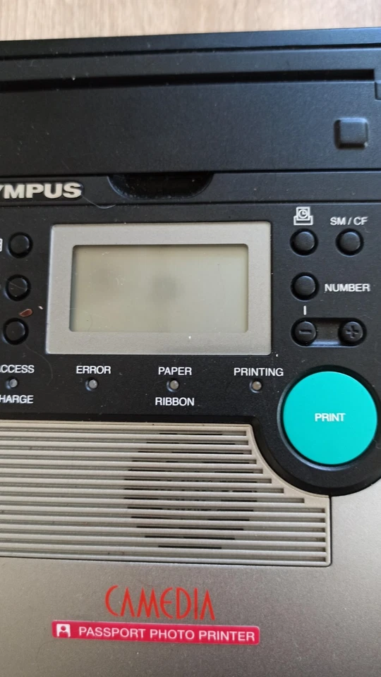 Vintage Olympus Camedia P-200P Digital Color Printer - Image 4 of 4