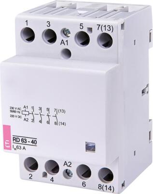 ETI Einbauschütz RD25-40 230VAC/DC 25A 4S 2Module brummfrei