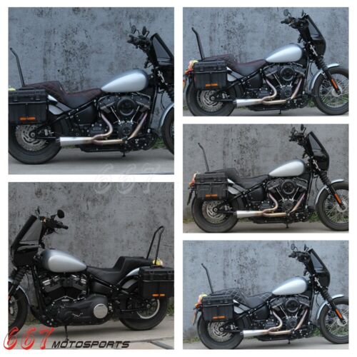Motorcycle 2-Up LS Gel Seat For Harley Softail Street Bob FXBBS FLHCS 2018-2024 - Picture 8 of 8