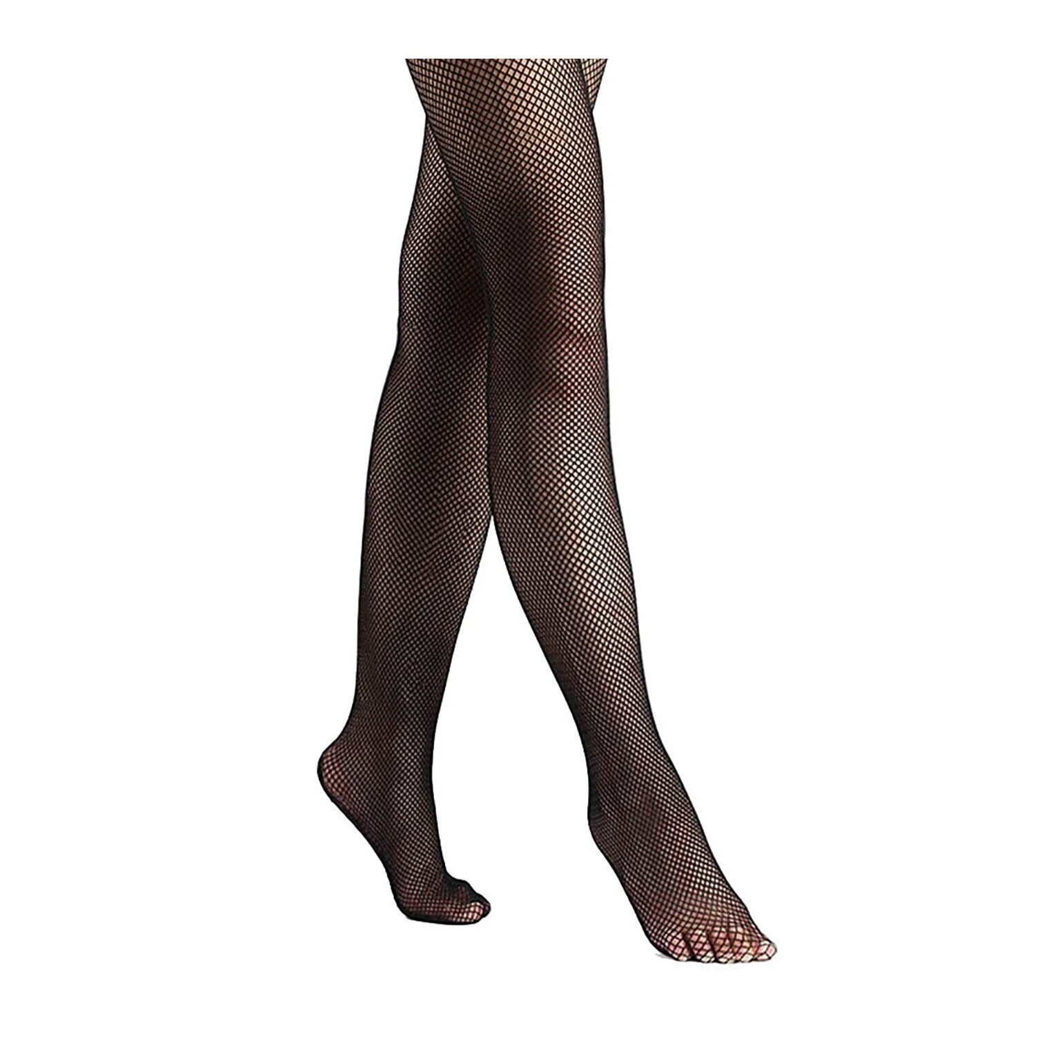 WOMEN'S DANCE BALLET TIGHTS BLACK SPANDEX BY SILKY ONE SIZE 36