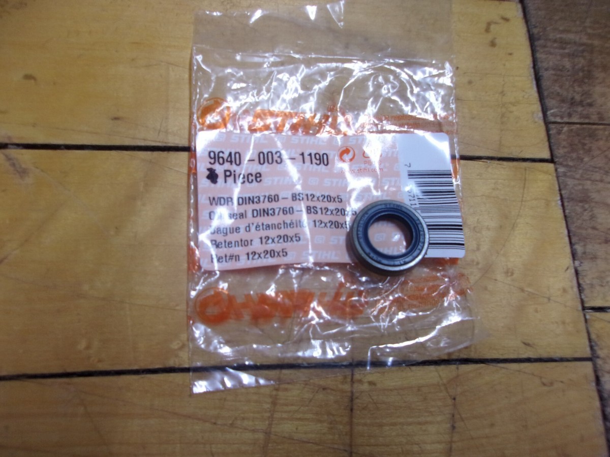 Stihl OEM Oil Seal 9640-003-1190 12x20x5 MS260 026 034 036 360 260