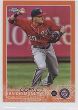2015 Topps Chrome Orange Refractor 8/25 Ian Desmond #56 2e6